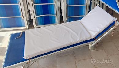 materassino lettino mare giardino