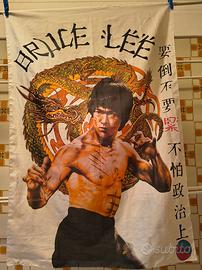 Bandiera in tela Bruce Lee
