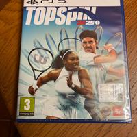 Topspin 2k25 ps5 imballato