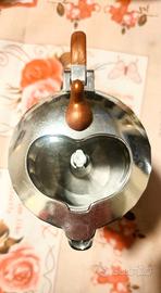 Caffettiera 3 tazze coperchio trasparente