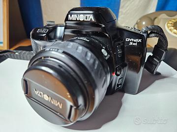 Minolta Reflex a rullino con Zoom Sigma 75/300