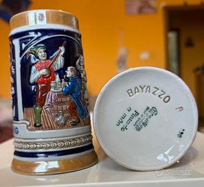 Collezionismo boccali birra dipinti a mai