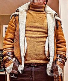 bomber b3 aviator shearling tg.L zara