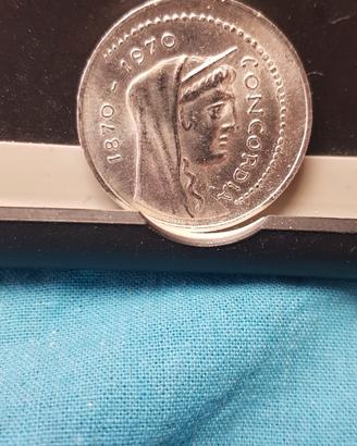 Mille lire Argento Roma Capitale 1870-1970