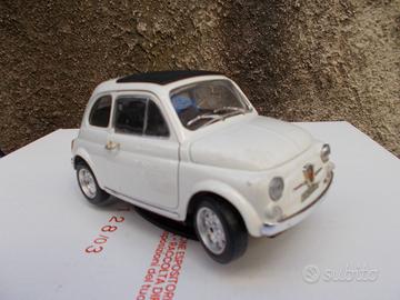 Fiat 500 modellino 1/24 Burago
