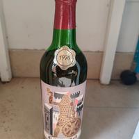 Bottiglia di vino da collezione d'epoca 