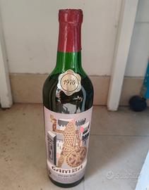 Bottiglia di vino da collezione d'epoca 