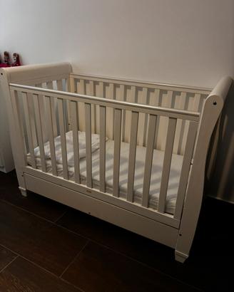 Culla/lettino trasformabile con cassetto 120x60