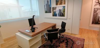 Scrivania di qualità ufficio presidenziale 220 cm