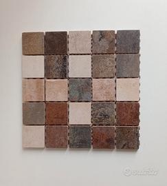 MOSAICO MIX IN GRES PORCELLANATO 30X30