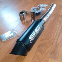 Scarico ducati scrambler desert sled 