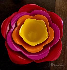 antipastiera/insalatiera Zack! designs flower