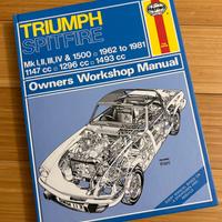 TRIUMPH SPITFIRE WORKSHOP MANUAL HAYNES