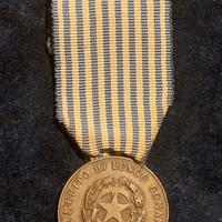 Medaglia Argento merito lungo comando 