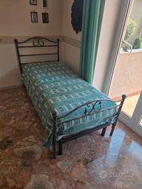letto con materasso 
