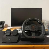 Steering wheel e pedali trust gxt 580