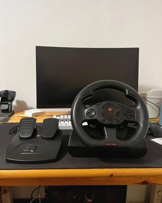 Steering wheel e pedali trust gxt 580