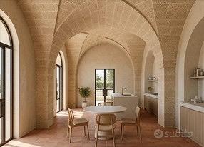 Progetto villa con piscina Salento zona Pescoluse - Vista 3