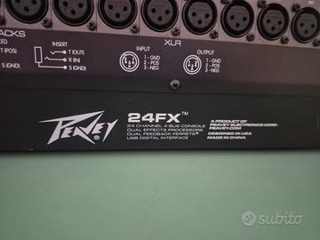 mixer peavey 24fx