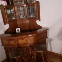 Credenza con angolo bar
