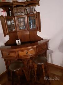 Credenza con angolo bar