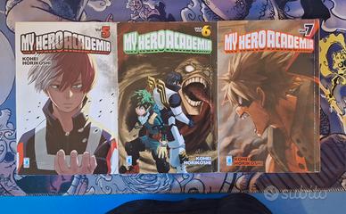 My hero academia 5, 6 e 7