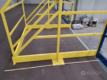 cancello per soppalco (solo elementi gialli)