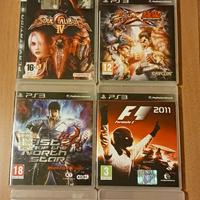 8 Giochi per PlayStation.  Vari titoli