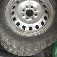 Cerchi panda con gomme