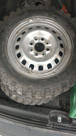 Cerchi panda con gomme