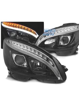 FARI MERCEDES W204 07-10 TUBE LIGHT LED NERI
