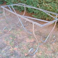 Base tavolo ferro battuto