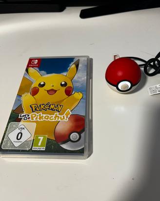 Pokemon Let’s go pikachu + pokeball plus switch