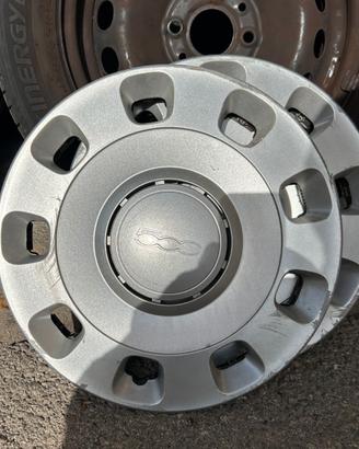 VENDUTO ORIGINALI COPRI CERCHI R14 PER FIAT 500