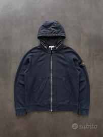 Felpa archivoo stone island cappuccio nylon