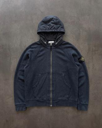 Felpa archivoo stone island cappuccio nylon