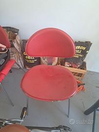 Set Calligaris tavolo bar + 2 sgabelli + 2 sedie