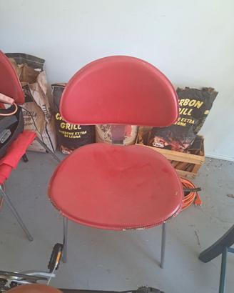 Set Calligaris tavolo bar + 2 sgabelli + 2 sedie