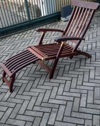 Sdraio  in legno di rovere