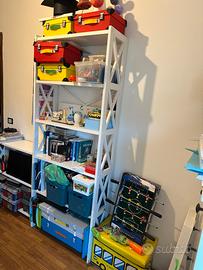 Scaffale libreria legno