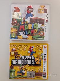 Super Mario 3D Land e New Super Mario Bros 2