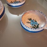 set di ciotole in terracotta smaltata 