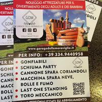 Spara macchina neve natale