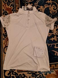 Maglietta gara equitazione da donna nuova