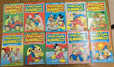 Lotto 20 Fumetti Mega Almanacco Walt Disney