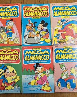 Lotto 20 Fumetti Mega Almanacco Walt Disney