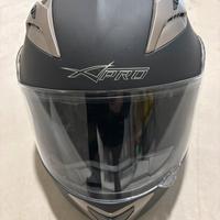 Casco moto integrale nero TG M