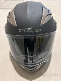 Casco moto integrale nero TG M