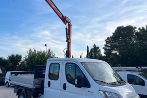 Fiat Ducato con Gru doppia cabina 7 posti