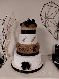 torta scenografica  finta